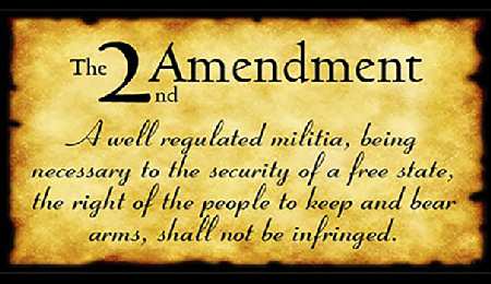 The Second Amendment to the U.S. Constitution