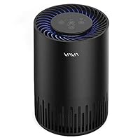 VAVA Air Purifier with 3-in-1 True HEPA Filter, Home Odor Allergies Eliminator, Portable Air Cleaner for Dust, Smoke, Pets, Mold, Air Filtration with Night Light, US-120V