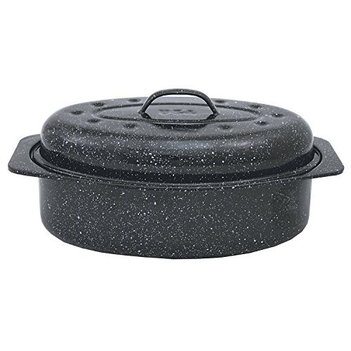 Granite Ware Covered Oval Roaster