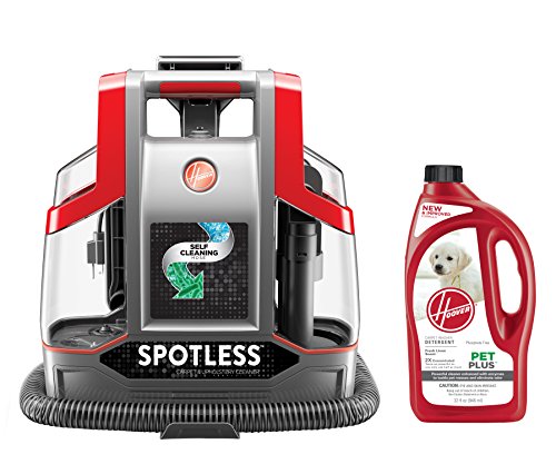Hoover Spot Cleaner + 32oz PetPlus Pet Stain & Odor Solution Bundle