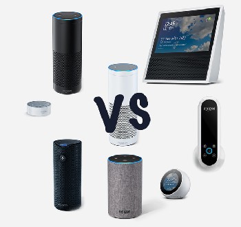 There are 5 different Alexa Echo devices on the market.