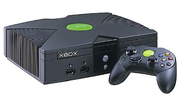 This is the first Xbox home console.