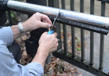 Take your time and follow directions exactly when installing an automatic gate opener.
