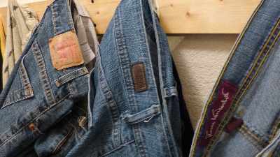 Wife's favorite blue jeans: Levi's, Lee Riders and Gloria Vanderbilt