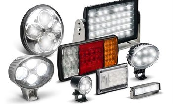 a variety of LED emergency lights