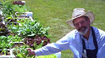 Mel Bartholomew, founder of square foot garden