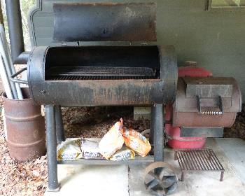 Our Brinkmann Smoker after years of use.