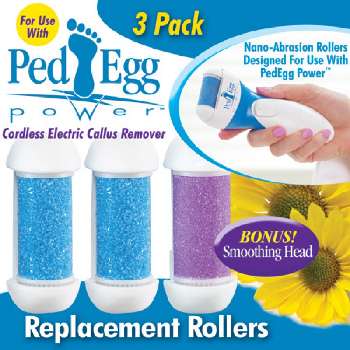 Ped Egg replacement rollers