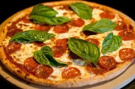 Fresh basil is crucial to a good homemade pizza.