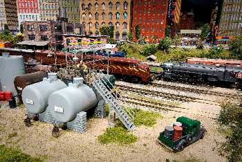 Model HO railroad landscapes