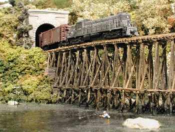 Model HO railroad landscapes