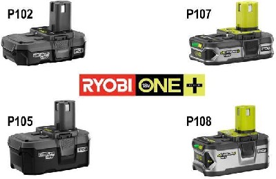 Ryobi 18v Lithium Ion Batteries