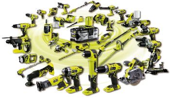 Ryobi 18V Lithium Ion One+ Tool System