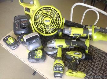 We love our Ryobi Cordless Tools!