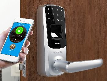 A Smart Door Lock is a great first line of defense.