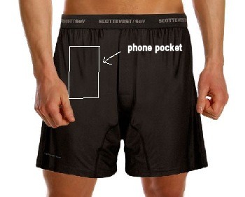 ScotteVest Travel Boxers