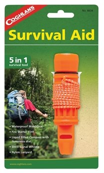 5-in-1 Survival Aid Tool and Whistle