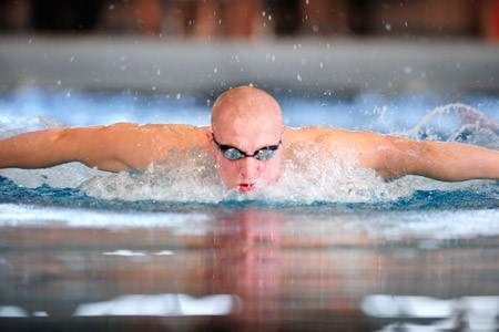 Swimming is great low-impact exercise.