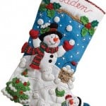 Christmas stocking kits by Bucilla