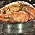 Oven roasted turkey, ready for Thanksgiving dinner