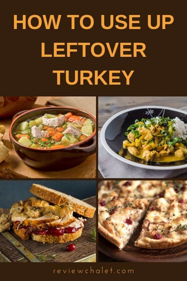 Thanksgiving is over and there's so much turkey left over! You cringe at the idea of getting another turkey bite, but don't worry. Here's how to use up leftover turkey. #thanksgiving #turkey #turkeyleftovers