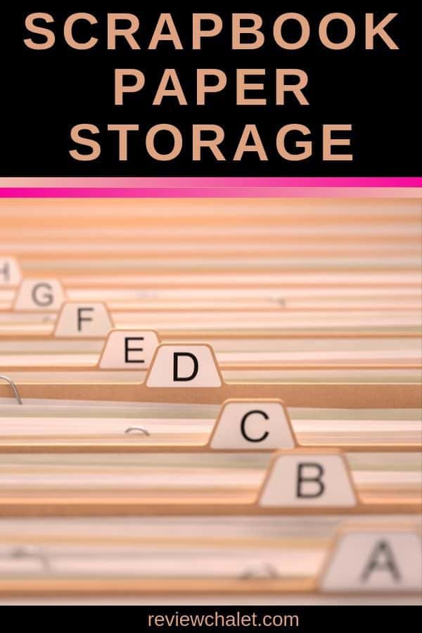 Looking for scrapbook paper storage? Check out my ideas and organize yourself better. #scrapbookingpaper #scrapbooking #crafting #crafter #memories