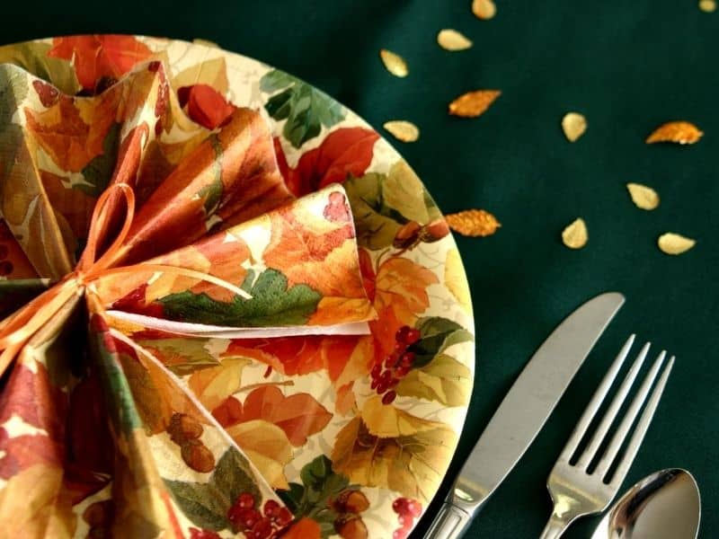 Thanksgiving napkin